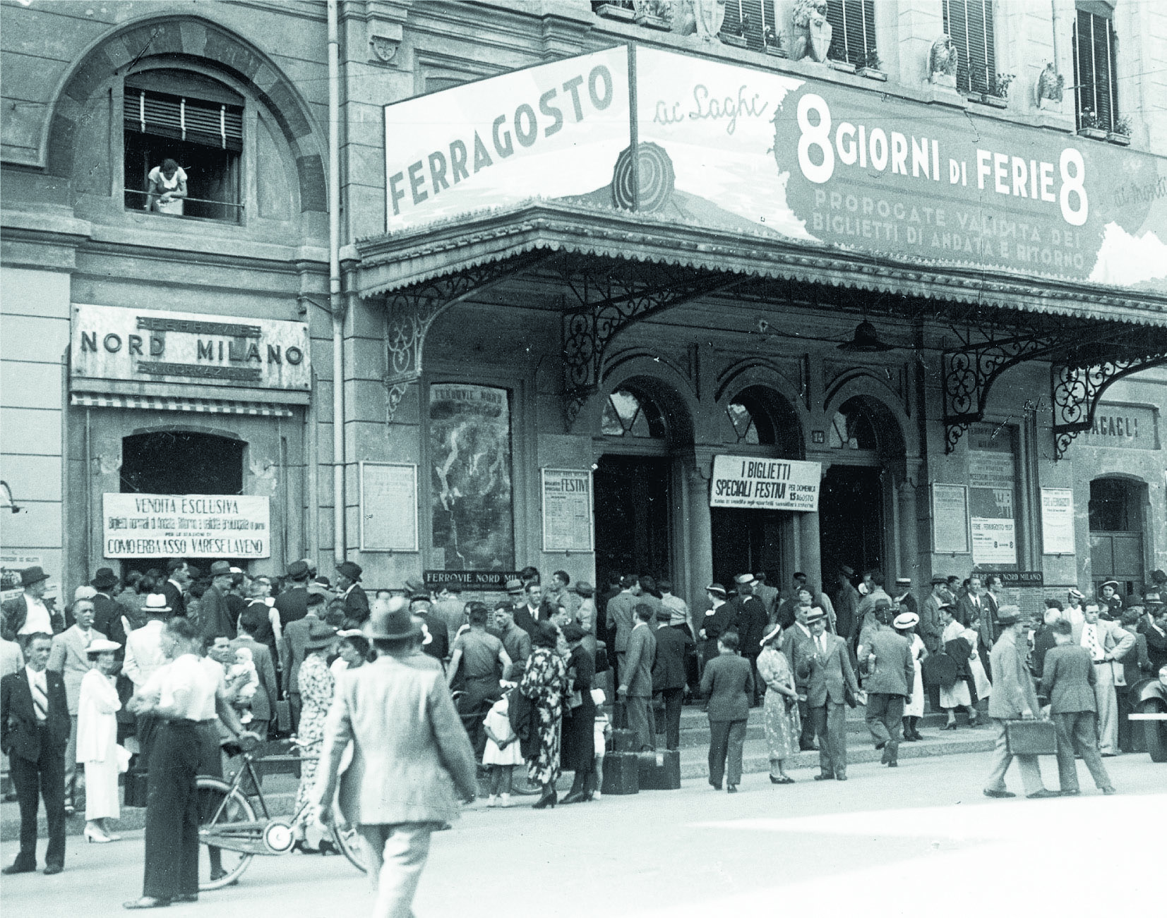 Milano-Cadorna estate 1930