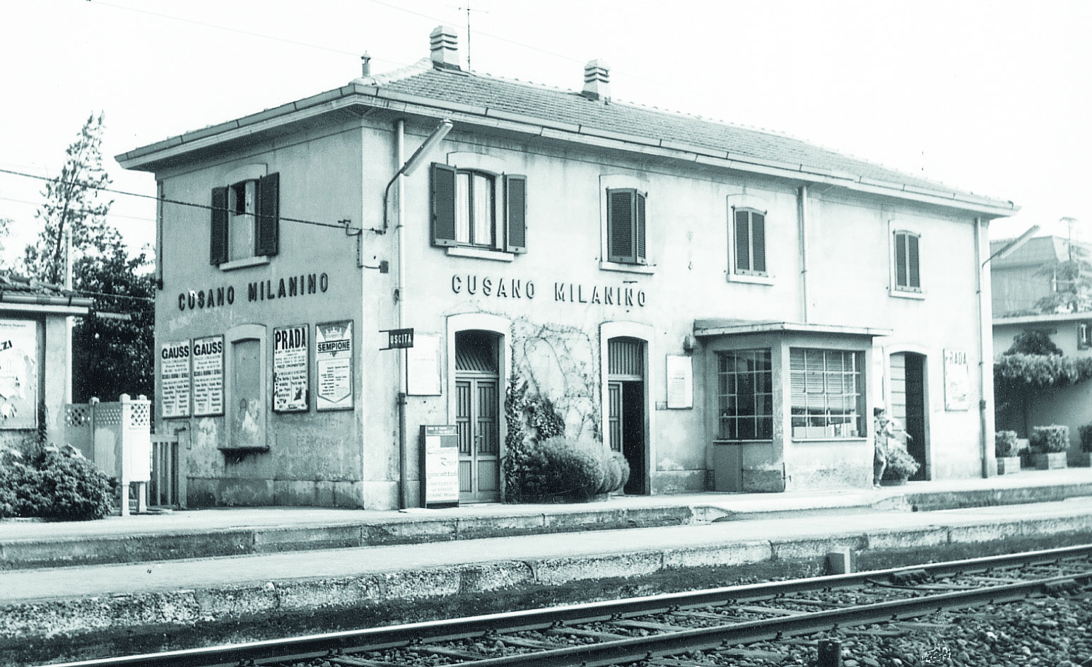 Stazione Cusano Milanino anni 70