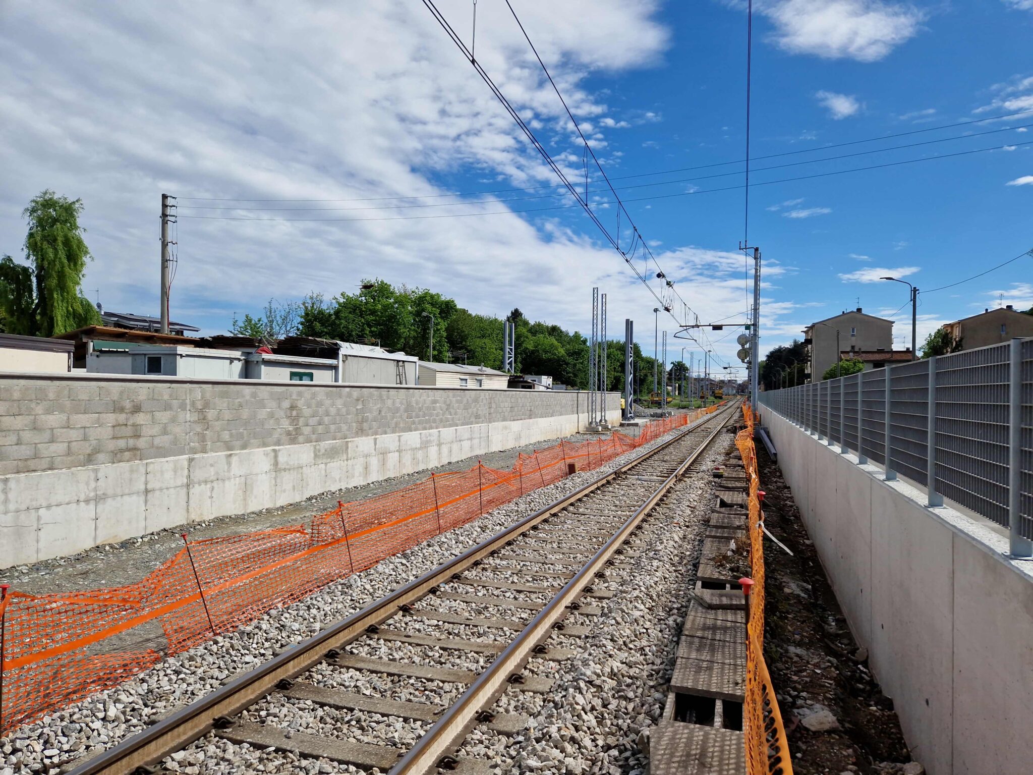 Nuove opere di sede e pali