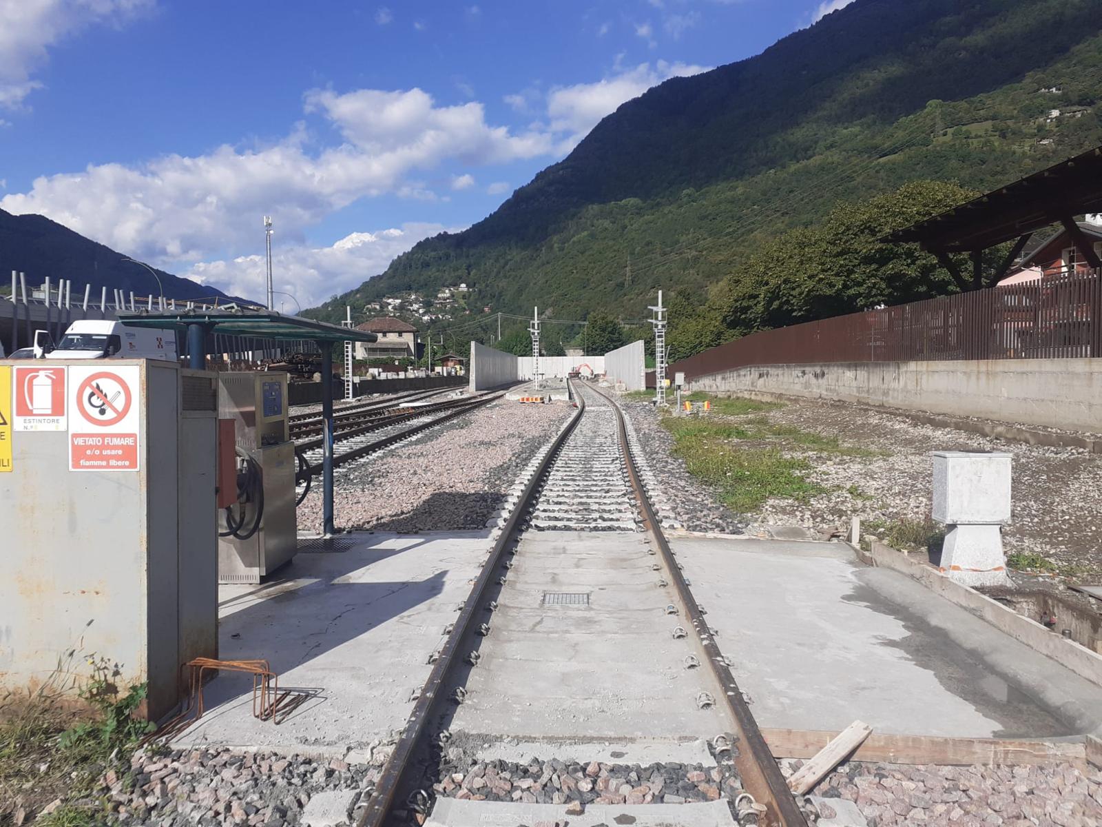 Stazione di Edolo - rifornimento idrogeno