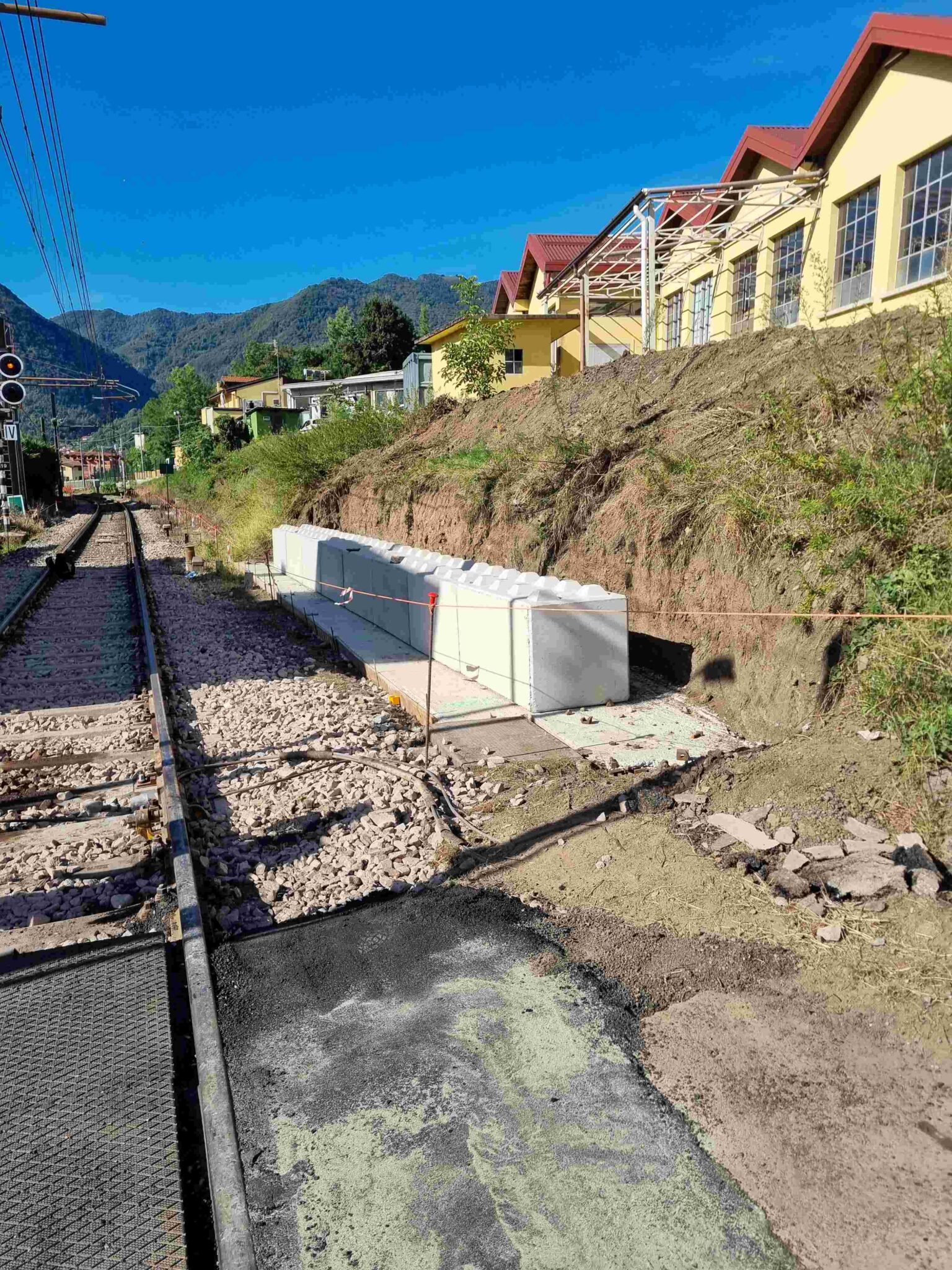 Lavori raddoppio Gemonio-Cittiglio 2