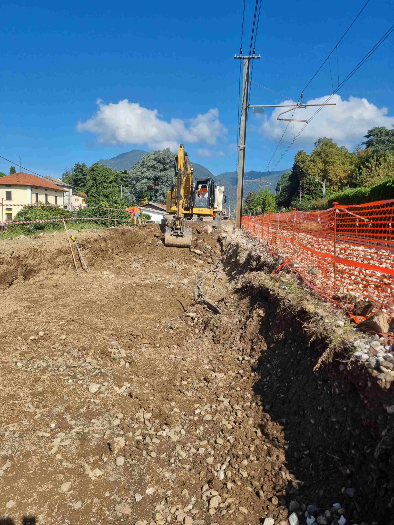 Lavori raddoppio Gemonio-Cittiglio 3