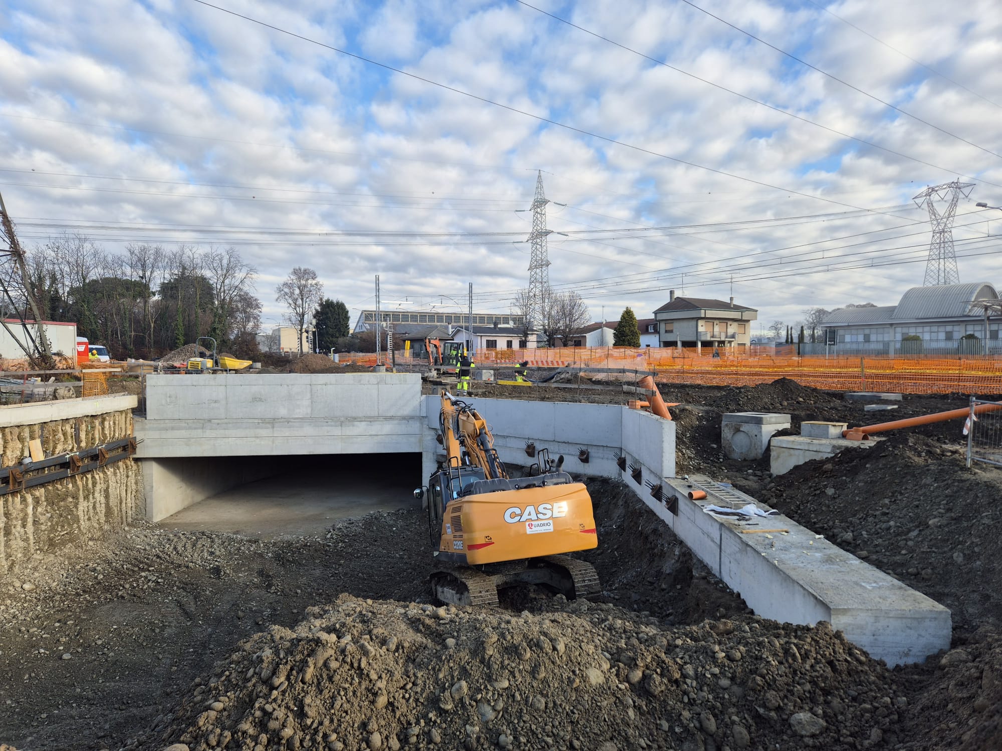 Lavori tangenziale nord Cesano Maderno 2